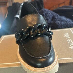 Dolce Vita Loafers with chain. Brand New
